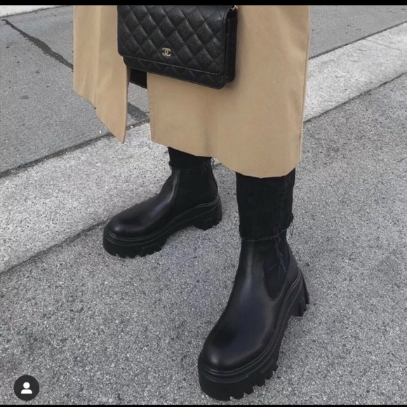 Zara Shoes - ZARA LUG SOLE BOOTS